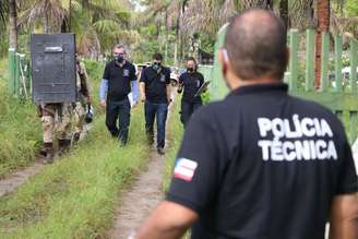 Polícia da Bahia realizou reconstituição da operação que resultou na morte de Adriano da Nóbrega.