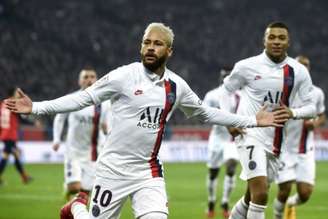 Neymar pode igualar o recorde de Raícomo o brasileiro que mais marcou gols na história do Paris Saint Germain (Foto: FRANCOIS LO PRESTI / AFP)