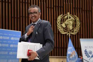 O diretor-geral da OMS, Tedros Adhanom