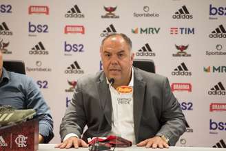 VP de futebol, Marcos Braz está na Europa atrás do novo treinador do Flamengo (Foto: Alexandre Vidal/Flamengo)