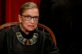 Juíza da suprema corte dos EUA Ruth Bader Ginsburg. 1/6/2017. REUTERS/Jonathan Ernst