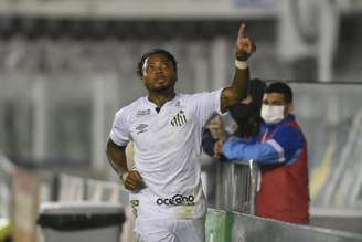Marinho marcou o gol do Santos contra a Ponte Preta, mas acabou expulso ainda no 1º tempo