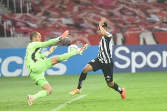 Kaio Jorge teve gol de empate anulado pelo VAR (Foto:Ivan Storti/Santos FC)