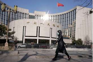 Sede do banco central da China em Pequim. REUTERS/Jason Lee