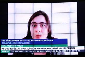 Deputada Sâmia Bomfim criticou relação do governo Bolsonaro com a imprensa