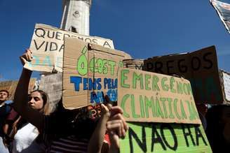 Estudantes portugueses protestam em Lisboa
24/05/2019
REUTERS/Rafael Marchante