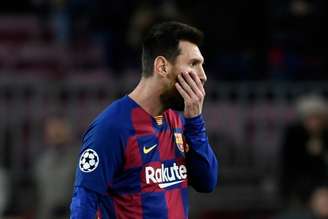 Messi era esperado para fazer exames de coronavírus e participar do treino (Foto: Lluis Gene/AFP)