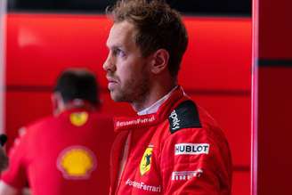 Sebastian Vettel no fim de semana do GP da Itália de Fórmula 1 