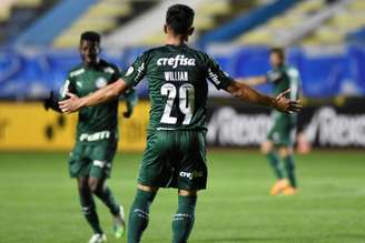 Palmeiras bateu o Bolívar por 2 a 1 na estreia da Libertadores no SBT (Foto: Divulgação/Libertadores)