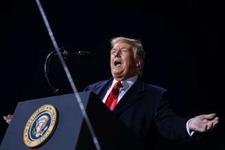 Presidente dos EUA, Donald Trump, em Swanton, Ohio
21/09/2020 REUTERS/Tom Brenner
