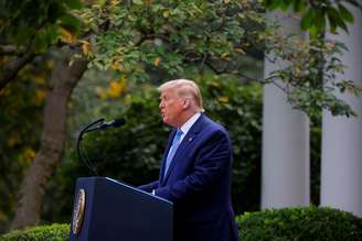 Trump fala sobre testes para Covid-19 a Estados
28/09/2929
REUTERS/Carlos Barria