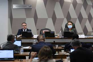 Reunião da Comissão de Assuntos Econômicos (CAE) do Senado para sabatina de indicados ao TCU e à CVM