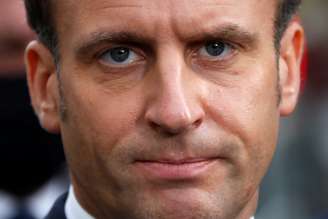 Presidente da França, Emmanuel Macron, fala com jornalistas em Nice
29/10/2020 REUTERS/Eric Gaillard/Pool