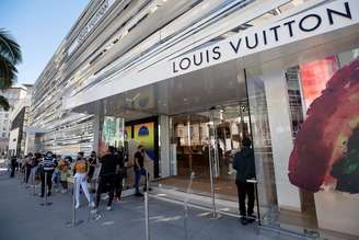Loja da Louis Vuitton em Beverly Hills. REUTERS/Mario Anzuoni