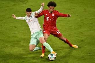 Bayern e Werder Bremen ficaram no empate (Foto: LUKAS BARTH / POOL / AFP)