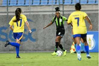 O time feminino do América-MG está eliminado do Brasileiro Série A2 e terá somente o Mineiro pela frente-(Mourão Panda/América-MG)