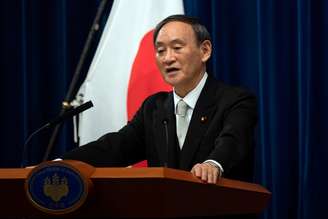 Primeiro-ministro do país, Yoshihide Suga. Carl Court/Pool via REUTERS/File Photo