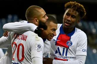 Mbappé marcou um (Foto: PASCAL GUYOT / AFP)