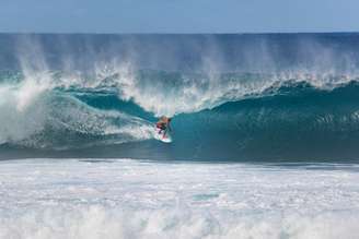 Italo Ferreira avançou às oitavas (Foto: Tony Heff / World Surf League)