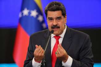 Presidente da Venezuela, Nicolás Maduro, durante entrevista coletiva em Caracas
08/12/2020 REUTERS/Manaure Quintero