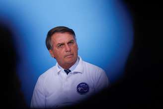 Presidente Jair Bolsonaro durante cerimônia no Palácio do Planalto
12/01/2021 REUTERS/Adriano Machado