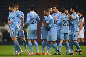 Manchester City não tomou conhecimento do West Brom jogando fora de casa (Foto: MICHAEL REGAN / POOL / AFP)