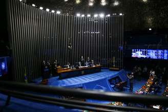 Vista do plenário do Senado 
01/02/2021
REUTERS/Adriano Machado