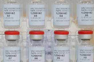 Frascos da vacina da Janssen contra covid-19
Johnson & Johnson/Divulgação via REUTERS