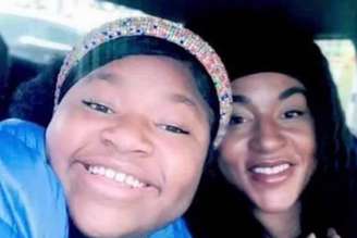 Ma'Khia Bryant (esquerda), 16 anos, foi morta pela polícia em Columbus