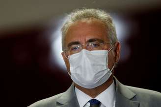 Renan Calheiros dá entrevista no Senado
27/04/2021 REUTERS/Adriano Machado