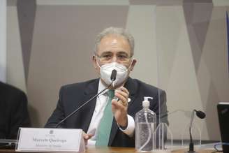 Marcelo Queiroga presta depoimento à CPI da Covid-19 no Senado