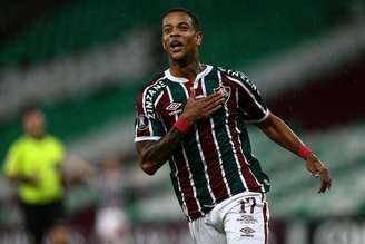 Caio Paulista marcou o gol da virada do Fluminense no Maracanã (FOTO: LUCAS MERÇON / FLUMINENSE F.C.)