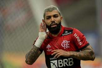 Gabigol provoca após marcar gol pelo Flamengo