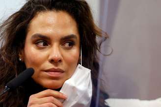 Médica infectologista Luana Araújo em depoimento à CPI da Covid
02/06/2021
REUTERS/Adriano Machado