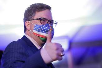 Embaixador dos EUA no Brasil, Todd Chapman, em Brasília, Brasil
28/04/2021 REUTERS/Ueslei Marcelino