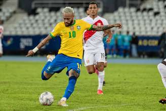 Brasil goleia o Peru por 4 a 0 pela Copa América