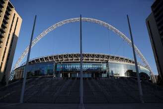 Estádio de Wembley, em Londres, cujo uso está programado para ocorrer nas semifinais e finais desta Eurocopa
12/06/2021 REUTERS/Carl Recine
