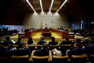 Plenário do Supremo Tribunal Federal
REUTERS/Adriano Machado