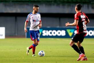 Jogador marcou seu terceiro gol pelo clube (Felipe Oliveira/EC Bahia)