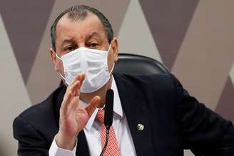 Presidente da CPI da Covid, Omar Aziz
06/07/2021
REUTERS/Adriano Machado