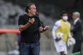 Cuca disse que terá tempo só de conversar com os jogadores antes da viagem-(Pedro Souza/Atlético-MG)