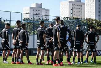 Corinthians se reapresentou nesta terça-feira para iniciar semana de preparação (Foto: Felipe Szpak/Ag. Corinthians)