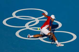 Djokovic em ação nos Jogos de Tóquio
24/07/2021
Geoff Burke-USA TODAY Network