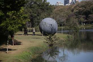 Parque do Ibirapuera, na zona sul de São Paulo