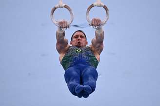 Arthur Zanetti ficou sem pódio nos Jogos Olímpicos de Tóquio (Lionel BONAVENTURE/AFP)