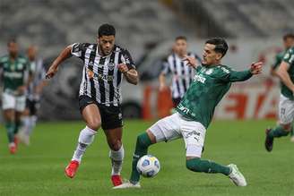 Atlético-MG não tomou conhecimento do Palmeiras e se isolou na liderança (Foto: Pedro Souza / Atlético)