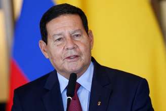 Vice-presidente Hamilton Mourão em Brasília
12/08/2021 REUTERS/Adriano Machado