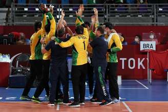 Seleção masculina de goalball buscará a inédita medalha de ouro em Tóquio (Foto: Matsui Mikihito/CPB)