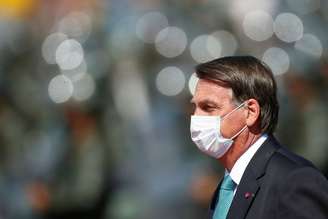 Presidente Jair Bolsonaro em Brasília
25/08/2021
REUTERS/Adriano Machado