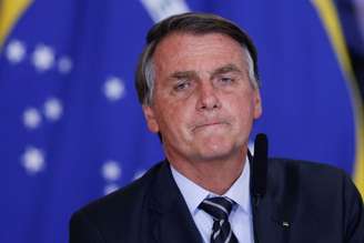 Presidente Jair Bolsonaro durante cerimônia em Brasília
14/09/2021 REUTERS/Adriano Machado